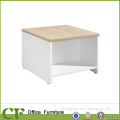 Home Office Anti Scratch Melamine Square Small Wood Coffee Table for Coffee